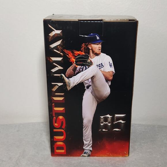 Los Angeles Dodgers Dustin May Big Red SGA Bobblehead 2022 Pre-owned - Picture 3 of 5